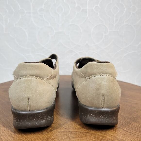 SAS Womens Roamer Shoes 9 Tan Tripad Comfort Leather Slip On Loafer Mocassin - Picture 12 of 12